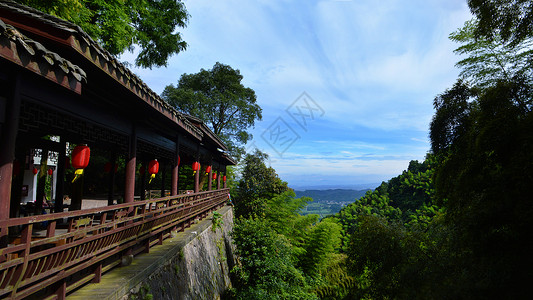 浙江江山江郎山风景区背景图片