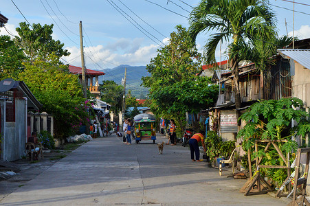 菲律宾米沙鄢群岛奥尔莫克Ormoc乡村自然风光高清图片