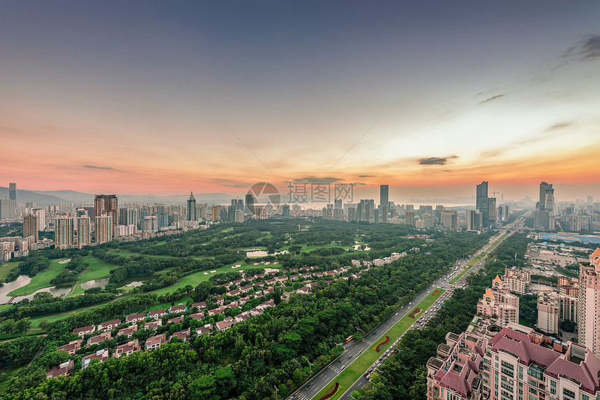 深圳城市建筑城央图片