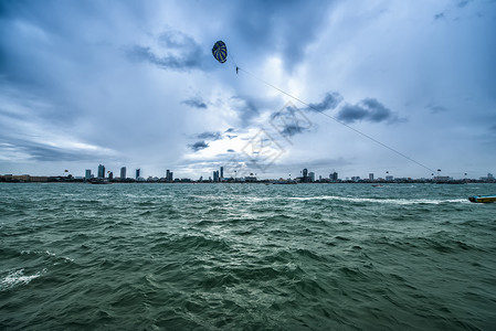 曼谷水上泰国海景背景