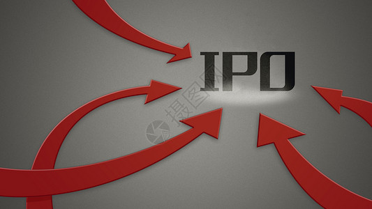 创意箭头IPO图片