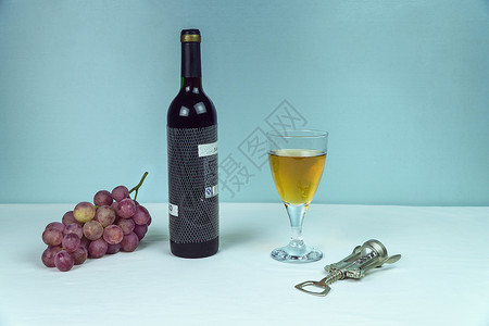 葡萄酒和葡萄图片