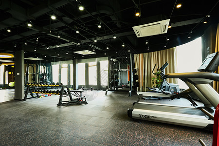 健身房运动健身器械高清图片