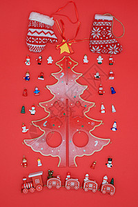 圣诞节元素圣诞树高清图片
