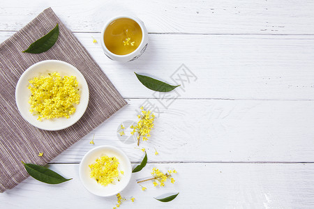 清香桂花香料植物高清图片