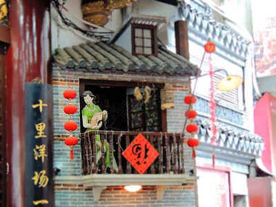 上海城隍庙背景图片