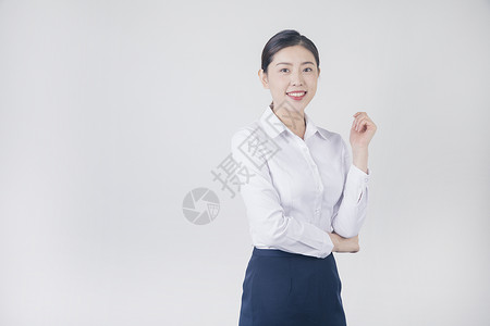 自信的职场女性图片