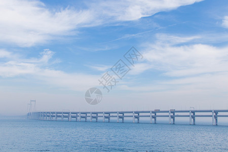 珠海桥海天一色背景