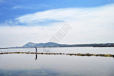 韩国济州岛牛岛唯美自然风光图片