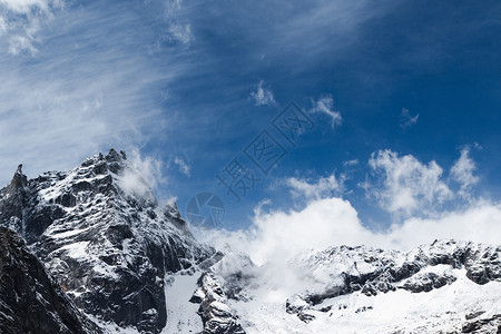 山水自然风景毕棚沟风景背景