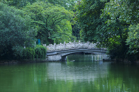 中国风的小桥背景图片