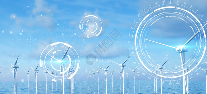 低碳环保海新能源技术设计图片