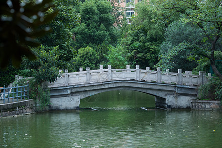 中国风的庭园元素高清图片