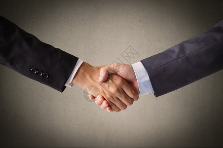 成功人士握手合作设计图片