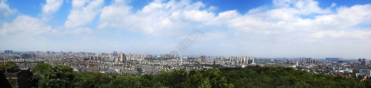 苏州全景常熟城市全景图背景