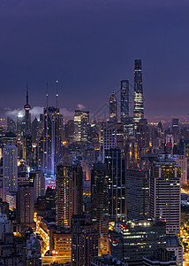 上海陆家嘴城市建筑风光市中心高清图片素材