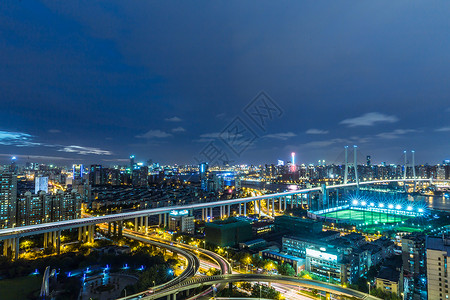 上海城市夜景高清图片