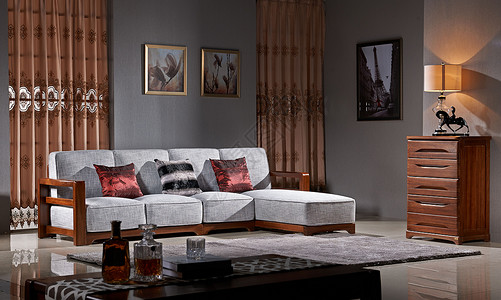 现代客厅沙发图片