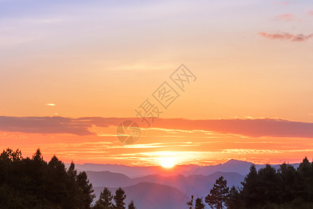 醉美夕阳夕阳红钱塘江图片素材