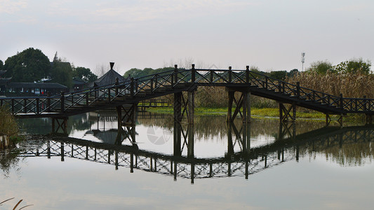 常熟沙家浜风景区建筑图片