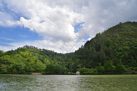 云和湖仙宫风景区图片