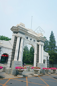 清华大学背景图片