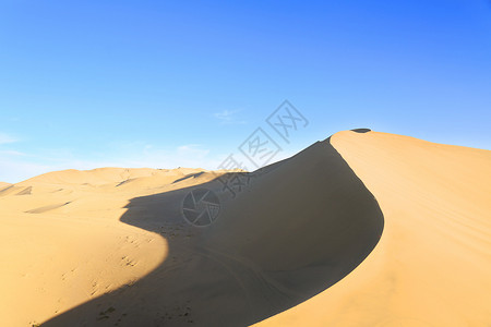 西北敦煌沙丘敦煌鸣沙山沙漠沙丘背景