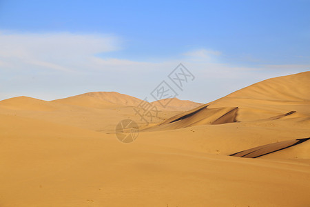 西北敦煌沙丘敦煌鸣沙山沙漠沙丘背景
