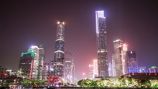 广州花城汇广州花城广场背景