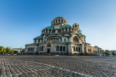保加利亚建筑欧洲教堂欧洲建筑背景