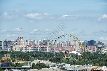 北京游乐园背景图片