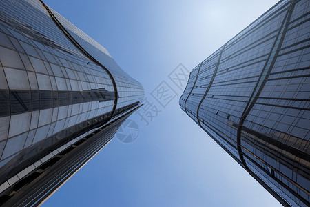 现代摩天大楼背景图片