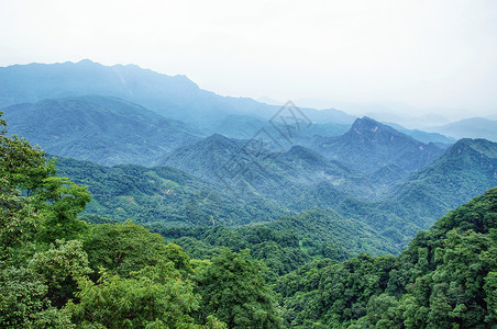 四川青城山ps素材山峦高清图片