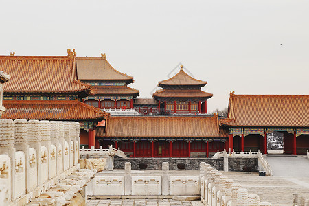 北京故宫中国城市地标建筑高清图片