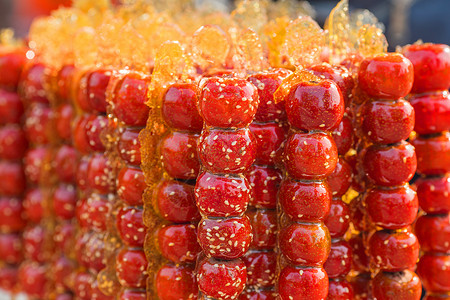 北京糖葫芦特产展示高清图片