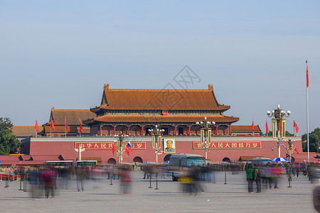 北京的天安门广场图片