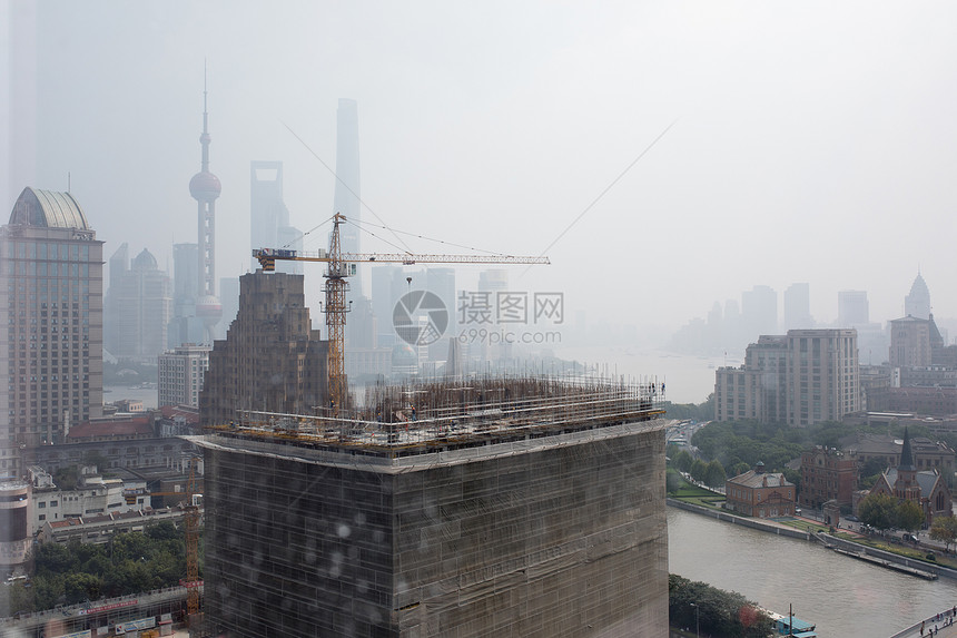 发展建设中的上海图片