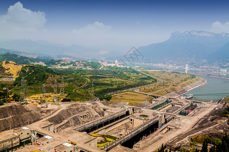 三峡船闸长江三峡水利枢纽工程背景