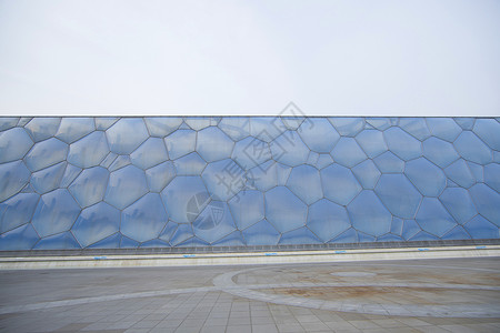 北京地标水立方背景图片