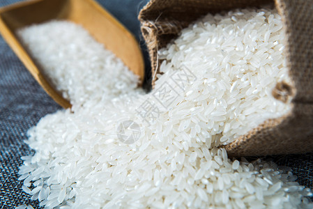 东北大米食品稻米高清图片