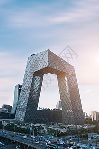北京国贸CBD城市建筑背景