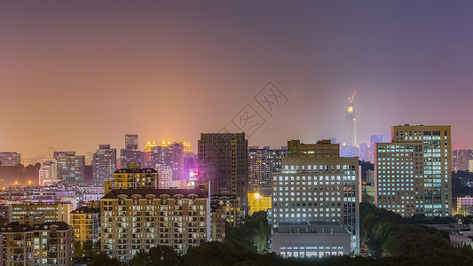 武汉步行街夜景图片