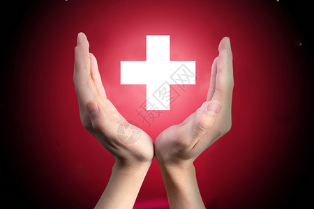 红十字标志医疗保障设计图片