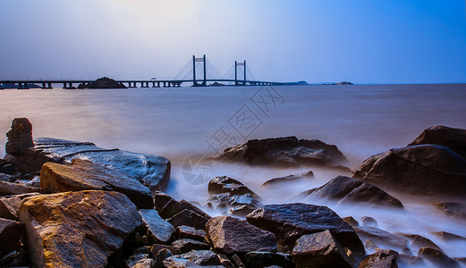 上海港口洋山港东海跨海大桥风光高清图片