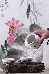 中国风茶具图片