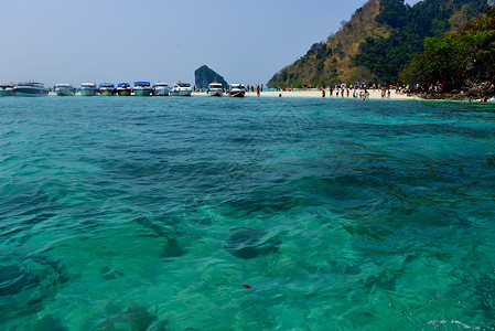 海岛游旅游海报泰国甲米旅游度假天堂海景背景