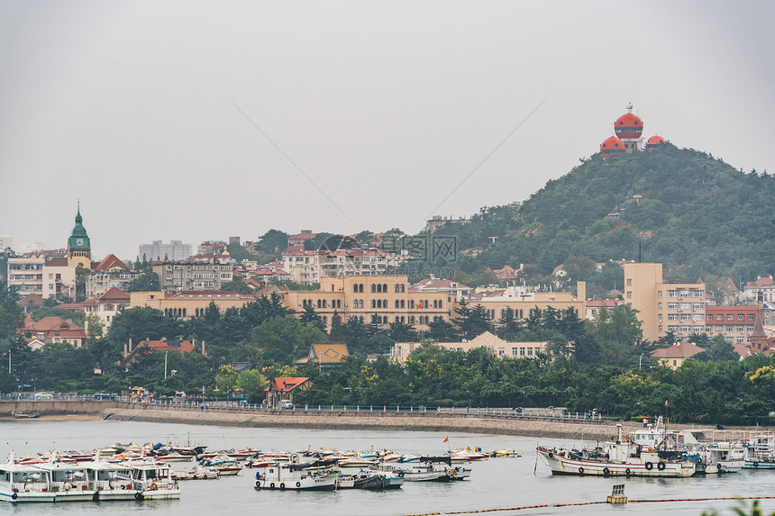 青岛海边建筑图片