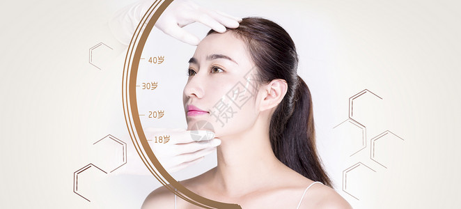 美容海报皮肤健康管理高清图片