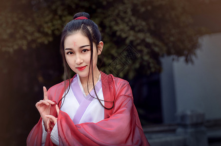 古风汉服美女写真图片