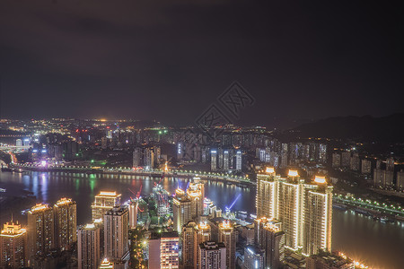 重庆城市建筑风光夜景图片